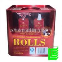 Metal tin box for tissue metal tin box